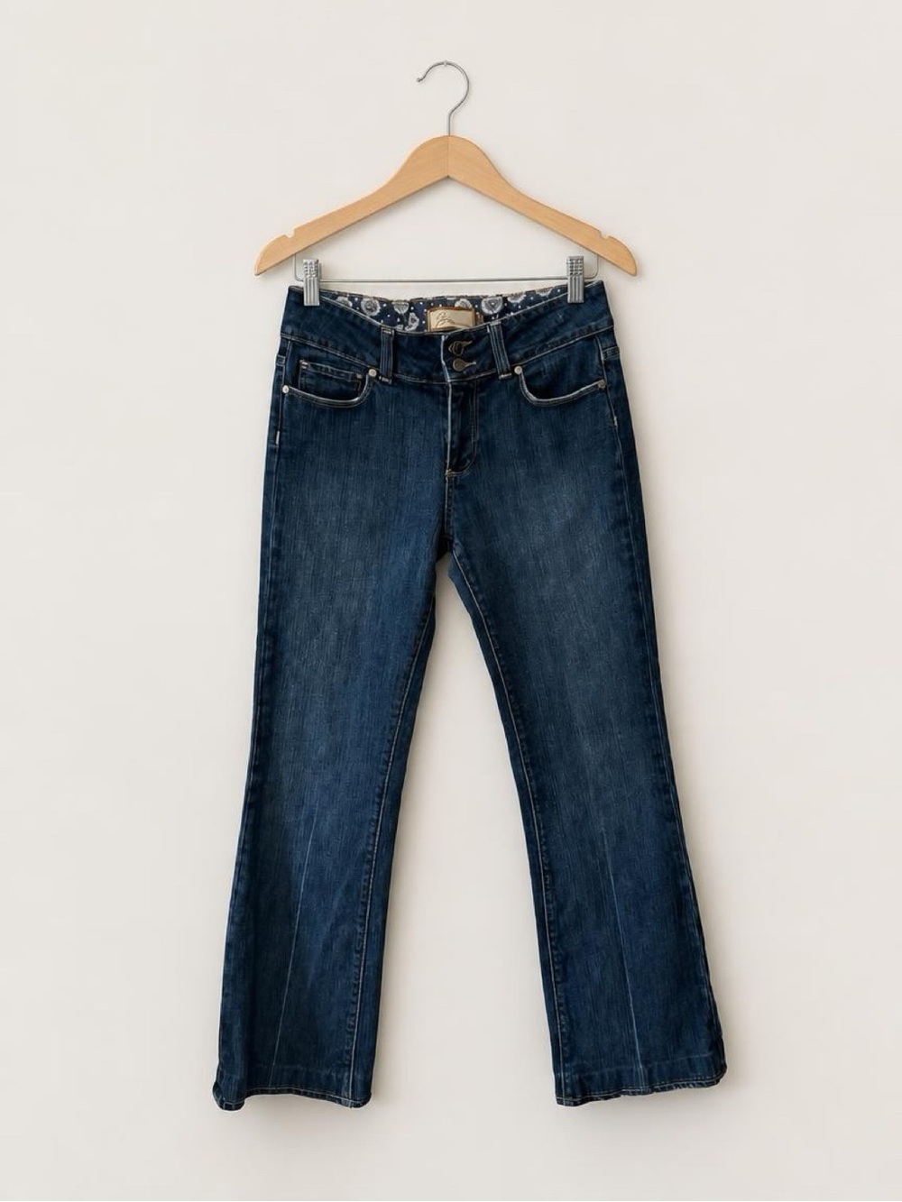 PAIGE Dark Blue Bootcut Jeans